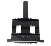 SHINEOFI Livestock Grooming Brush for Cattle and Sheep, Cow Hair Shedding Comb with Itching Relief Function, Sturdy Animal Cleaning Brush for Farm Use