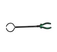 SHINEOFI Long Graphite Crucible Tongs with Insulated Grip for Secure Metal Melting and Jewelry Casting Crucibles Clamp Suitable for Laboratory and Chemical Use