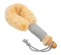 SHINEOFI Long Handle Bath Brush for Deep Cleaning and Comfortable Use with Natural Sisal Hemp and Wood Exfoliating Back Scrubber for Shower and Bath