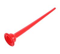 SHINEOFI Long Plastic Caulking Nozzle Tip Extension, Red Flexible Sealant Dispenser Tube, Narrow Design for Precise Adhesive Application in Construction and Home Repair
