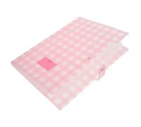 SHINEOFI Lovely Accordion File Folder Large Capacity Document Organizer Keeper for School Office and Home Convenient Design for Various Paper