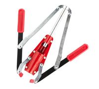 SHINEOFI Manual Double Lever Iron Corker Wine Making Tool Handled Homebrew Corking Device for Standard Wine Bottles with Soft Cork Stopper Suitable for Household Use