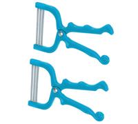 SHINEOFI Manual Facial Hair Remover for Women and Men Stainless Steel Threader with Abs Handle, Effective Face Hair Removal Tool for Beauty Use, Chemical-Free and Simple to Use