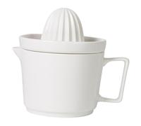 SHINEOFI Manual Hand Squeezer Citrus Juicer Portable Ceramic Fruit Press for Lemon Kiwi Grapes Easy Clean Separation Labor-saving Kitchen Tool for Fresh Juice