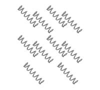 SHINEOFI Mechanical Compression Springs Support for Lightweight Industrial Machinery Components Stainless Steel 10pcs, Absorbing Shocks and Vibrations for DIY Mechanical Projects