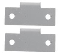 SHINEOFI Metal Dust Cover Bracket Repair Kit for Turntable and Record Player Hinge Replacement with Screws, Washers, and Nuts for Easy Installation and Enhanced Protection at Home