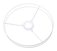 SHINEOFI Metal Lampshade Frame DIY Round Lamp Bracket 20Cm Diameter Metal Ring Support for Pendant and Table Lamp Shade Making