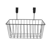 SHINEOFI Metal Rabbit Hay Feeder Rack for Small Animals Black Iron Cage Mounted Hay Holder Supporting Dental and Eating Habits for Bunny and Guinea Pig Cages