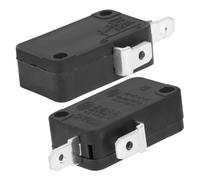 SHINEOFI Microwave Oven Micro Switch Normally Open Replacement Parts for Microwave Door and Rice Cooker 2pcs