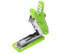 SHINEOFI Mini Cute Crocodile Handheld Stapler Small Portable Reusable Stapler for Office, School, Teacher Desk Stationery