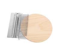 SHINEOFI Mini Desktop Hand Weaving Machine with Wooden Frame for Beginners Beginner-Friendly Weaving Tool for Family Crafting Activities and Parent-Child Interaction