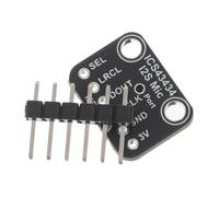 SHINEOFI Mini Microphone Module with High Sensitivity Capture and Easy Integration Design, Plastic and Metal Material, Signal-to-noise Ratio 65, Suitable for Critical Communication