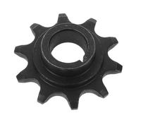 SHINEOFI Mini Motorcycle Chain Gear 10 Tooth Rear Sprocket for 50cc and 80cc Two-stroke Engines, Lightweight Metal Design with Easy Installation, Suitable for Engine Motor and Off-road Pit