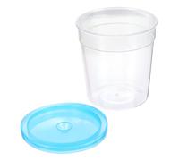 SHINEOFI Mini Transparent Reptile Breeding Container Box for Turtles Insects and Small Amphibians Feeding Tank for Spiders Crickets and Reptiles Random Color