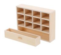 SHINEOFI Miniature Cabinet Dollhouse Furniture Apothecary Storage for Creative DIY Decoration Various Dollhouse Scenes