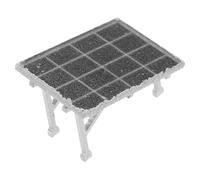 SHINEOFI Miniature Solar Panel Model for Train Layout and Urban Planning, Plastic Material with Realistic Detail and Hands-on Assembly, for Miniature Landscapes and Modern Scenery
