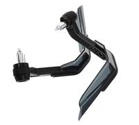SHINEOFI Motorcycle Hand Guards Wind Protector Black Plastic and Metal Easy Installation Comfortable Riding Experience Suitable for Riding on Motorcycles and Electric Bikes