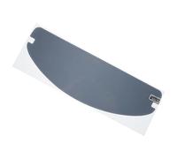 SHINEOFI Motorcycle Helmet Anti-Fog Film Universal Rainproof Visor Sticker Thick UV Protection Anti-Glare Patch for Full-Face Helmets