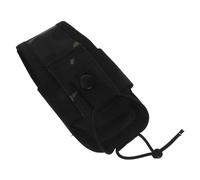 SHINEOFI Multi-Function Molle Radio Pouch and Waist Phone Bag for Outdoor Camping Tactical Use, Detachable Nylon Interphone Holder Black Camouflage Design