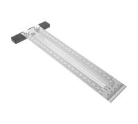 SHINEOFI Multi-functional Woodworking Ruler Carpentry Measuring Tool Precision Marking Gauge for Carpenters and Engineers