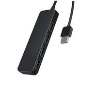 SHINEOFI Multi-Port USB Hub USB Hub Data Docking Station for Laptop Desktop 4-Port ABS Portable with 60Cm Cable Powers 6Tb External Drive for Home Office and Remote Work