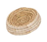 SHINEOFI Multifunctional Pet Nest for Pigeons and Small Pets, Round Grass Hatching Nest 30cm Diameter and 7cm Height, Suitable for Hamsters, Rabbits, and Birds up to 4 Pounds Random Color