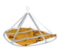 SHINEOFI Multipurpose Breathable Mesh Drying Rack Single Layer Laundry Clothes Sweater Socks Drying Net Portable Flat Hanging Rack for Indoor Outdoor Use