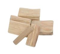SHINEOFI Natural Driftwood Pieces 25pcs Wooden Blocks for DIY Projects and Aquarium Decor, Precleaned and Dried, Lightweight Natural Wood Grain for Beginners and Experienced Wood Artists