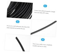 SHINEOFI Natural Plastic Rattan Weaving Material Hollow Round Cane for Furniture Repair and DIY Crafts Multifunctional Handicraft Material for Chairs Tables Baskets Maintenance Easy to