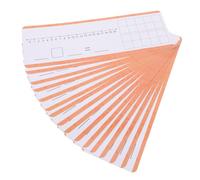 SHINEOFI Number Line Paper Math Learning Aids Double Sided Writable and Erasable 16 Sheets Dry Erase Boards Cards that Logical Thinking and Visualize Number for Kindergarten Students