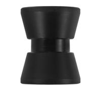 SHINEOFI Nylon Bow Roller Anchor Guide for Small Watercraft Black Marine Boat Anchor Roller with 2x1.5 Inch Size Resilient against Harsh Seas and Easy Solo Operation for Sailboats