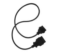 SHINEOFI Obd2 Diagnostic Extension Cable 1 Metre Male to Female 16 Pin | Black Plastic and Alloy Construction, Plug and Play Design, Stable Data Transfer, Widely Compatible with Scan Tools