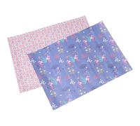 SHINEOFI Ocean Themed Wrapping Paper Set 2 Sheets Mermaid Design Birthday Wrap for DIY Packaging Hawaiian Beach Party Underwater World Craft Wrapping Supplies