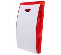 SHINEOFI Outdoor Anti-theft Alarm with Loud Siren and High Brightness Flashing Light Low Voltage Wired Horn Speaker for Industrial Office Warehouse Security and Property Protection