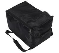 SHINEOFI Padded Cajon Soft Bag with Double Strap Backpack Design and Comfortable Carry System, Black Cloth Material Protective Carrying Case for Box Drum Travel and Music Occasion