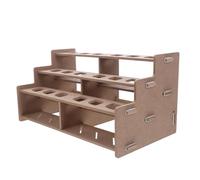 SHINEOFI Paint Storage Rack Organizer Shelf for Oil Watercolor Paint Tubes Brushes for Artist Studio Craft