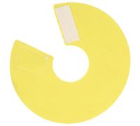 SHINEOFI Parrot Protective Collar for Birds, Yellow Medium Anti-Pecking Neck Cone, Bird Neck Protector for Budgie Cockatiel and Anti-Biting