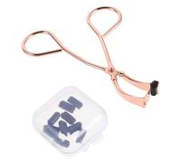 SHINEOFI Partial Eyelash Curler Small Section Lash Curler with No-Pinch Curl Function and Replacement Pads for Individual Lash Styling