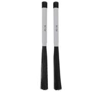 SHINEOFI Performance Drum Brush with Handle Featuring High Elasticity and Nylon Material, for Jazz Drumming and Percussion Instruments, Compatible with Vic Firth 5a Drumsticks Nylon Tip