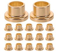 SHINEOFI Perfume with Easy Installation and Evaporation Prevention Replacement Metal Cap 30pcs Collar Bottle for 15mm Fragrance Bottles for Travel and DIY Repair