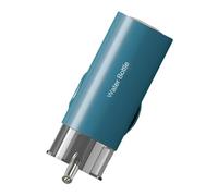 SHINEOFI Pet Hanging Water Dispenser with Snap Design for Dogs and Cats Indigo Small Automatic Waterer for Cage Keeps Pets Faces Dry Easy Installation and Refill Portable Pet Water Bowl for