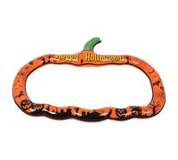 SHINEOFI Photo Frame, Pumpkin-shaped Halloween Inflatable Pvc Balloon for Festive Pumpkin Design with Cutout, Prevents Tipping and Keeps Subject Prominent Halloween Party Photo Booth