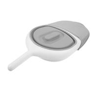 SHINEOFI Plastic Bedpan and Urinal Pot for Elderly Male and Female Patients, Round Shape Portable Toilet for Pregnant Women and Bedridden Patients at Home and Outdoors