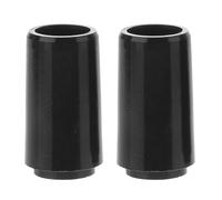 SHINEOFI Plastic Club Ferrules 2pcs Black for 0.355 Inch Tip Irons | Shaft Sleeve Replacements, Easy to Use and Protect the Club, , for 0.355 Inch Tip Clubs