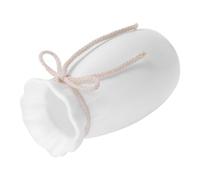 SHINEOFI Plastic Flower Vase Unbreakable Abs Material White with Ceramic Look Lightweight and Easy to Clean Simple Elegant for Dried or Floral Arrangements in Dining Rooms and Offices