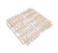 SHINEOFI Plastic Letters for Felt Letter Board with Numbers Symbols Changeable Message Kit for Students Teachers Home School Office Bulletin Boards Golden Color for Creative Spelling and
