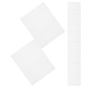 SHINEOFI Plastic Mesh Canvas Sheets for Crafts PE Material with Smooth Burr-Free Surface White 10pcs 13.2x10.24in for DIY Embroidery and Precise Stitching Projects