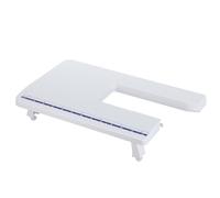 SHINEOFI Plastic Sewing Machine Extension Table with Built-in Ruler Compatible with Brother 2700 27pk - Small Sturdy Sewing Workspace Desk for Quilting and Large Fabric Projects