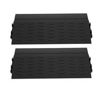 SHINEOFI Plastic Threshold Ramp with Great Climbing Support 2pcs for Robot Vacuum and One Buckle Design Providing Greater Accessibility and Smooth Floor Transitions for Home Doorways