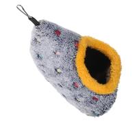 SHINEOFI Plush Egg Shaped Warm Bird Nest for Parakeet and Parrot with Winter Insulation and Easy Cage Integration, Polka Dot Design Suitable for Bird Cage Use